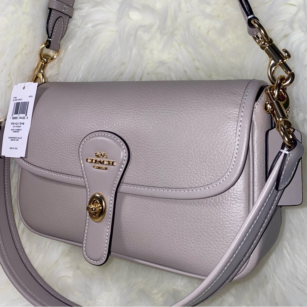 Coach 🤍 leather purse Hadley Shoulder Bag New with tags